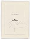 WEBER, BRUCE. The Andy Book.